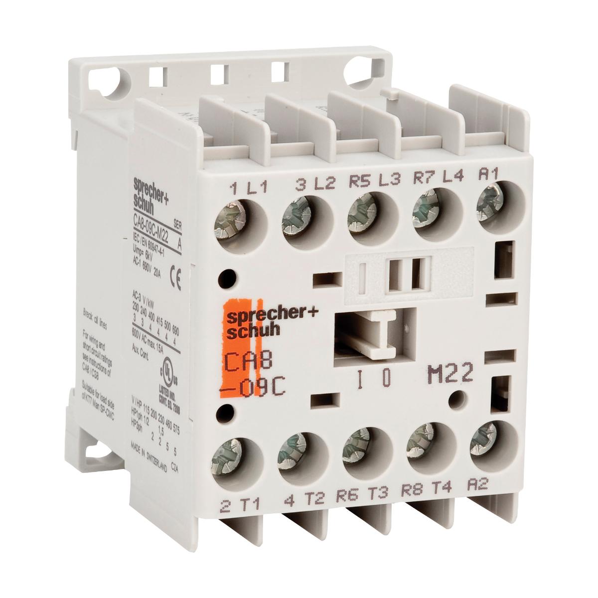 MINI CONTACTOR 4P 12A AC3 5.5KW 24VDC