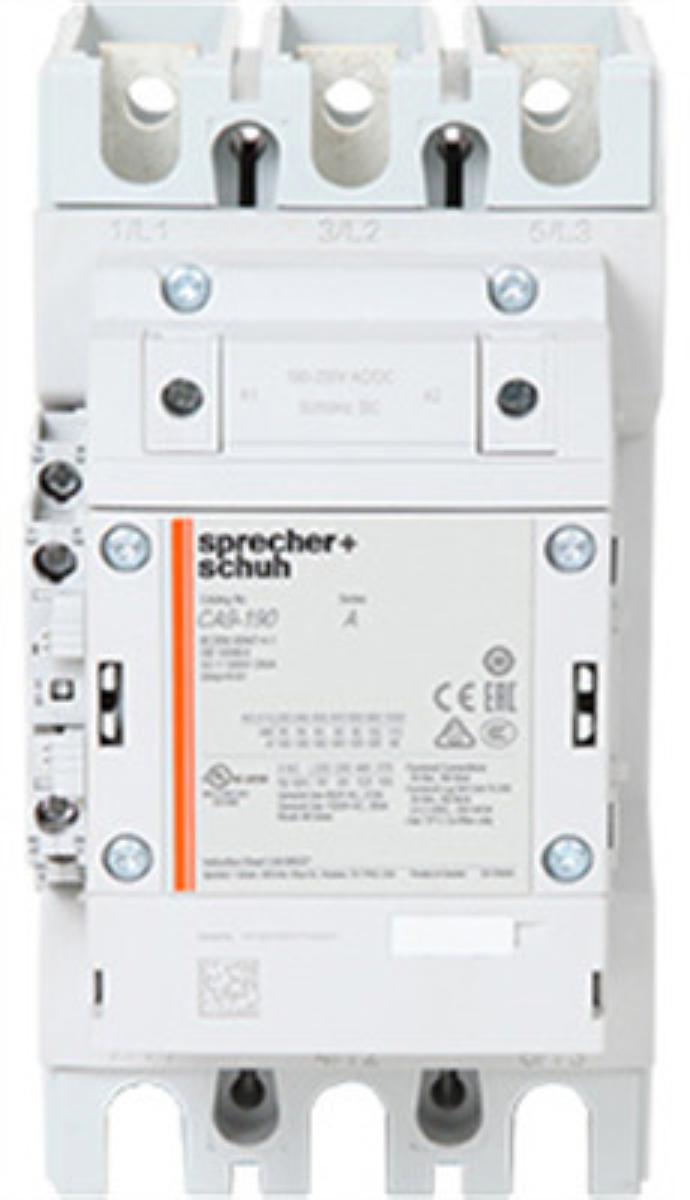 CONTACTOR 3P 190A AC3 90KW 100/250VACDC