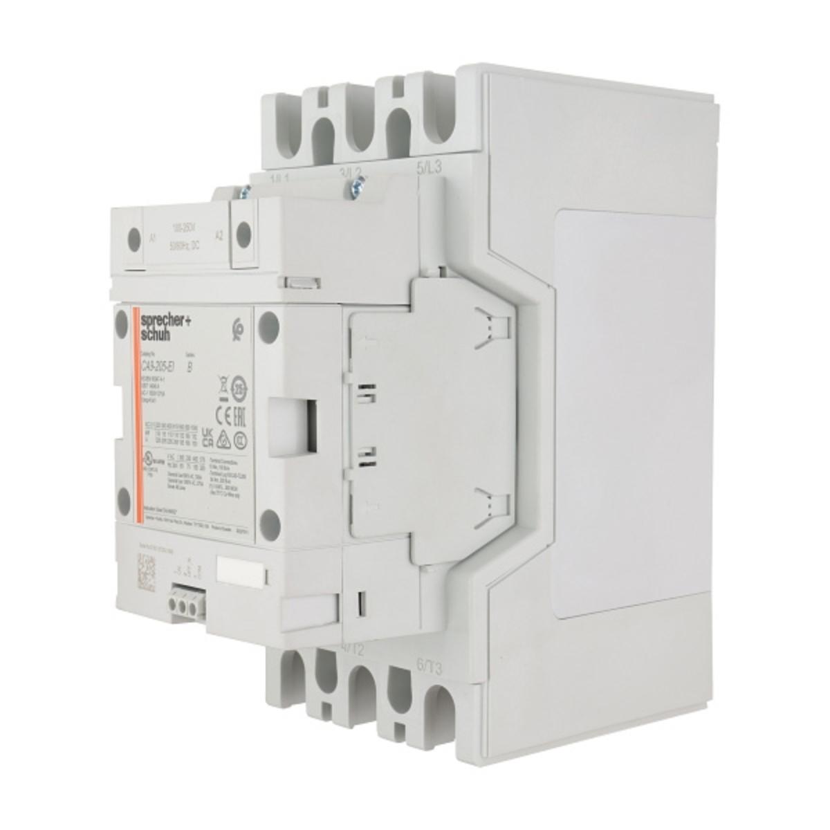 CONTACTOR 3P 205A AC3 110KW 100/250VACDC