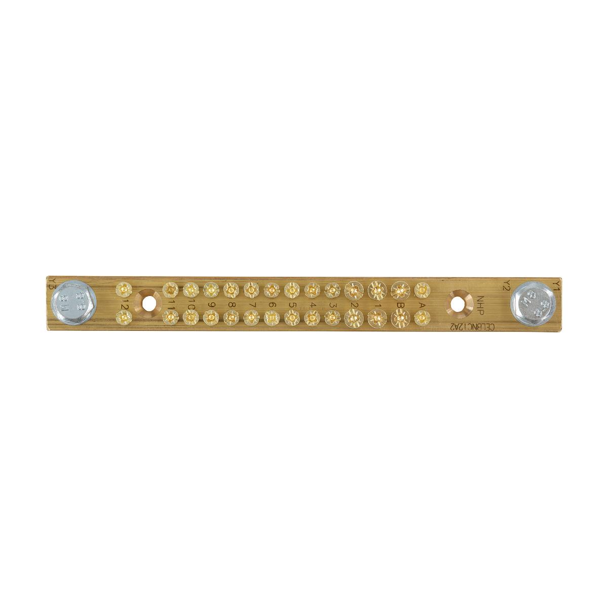 CONCEPT P/BRD E/N BAR 250A 12WAY 2SCREW