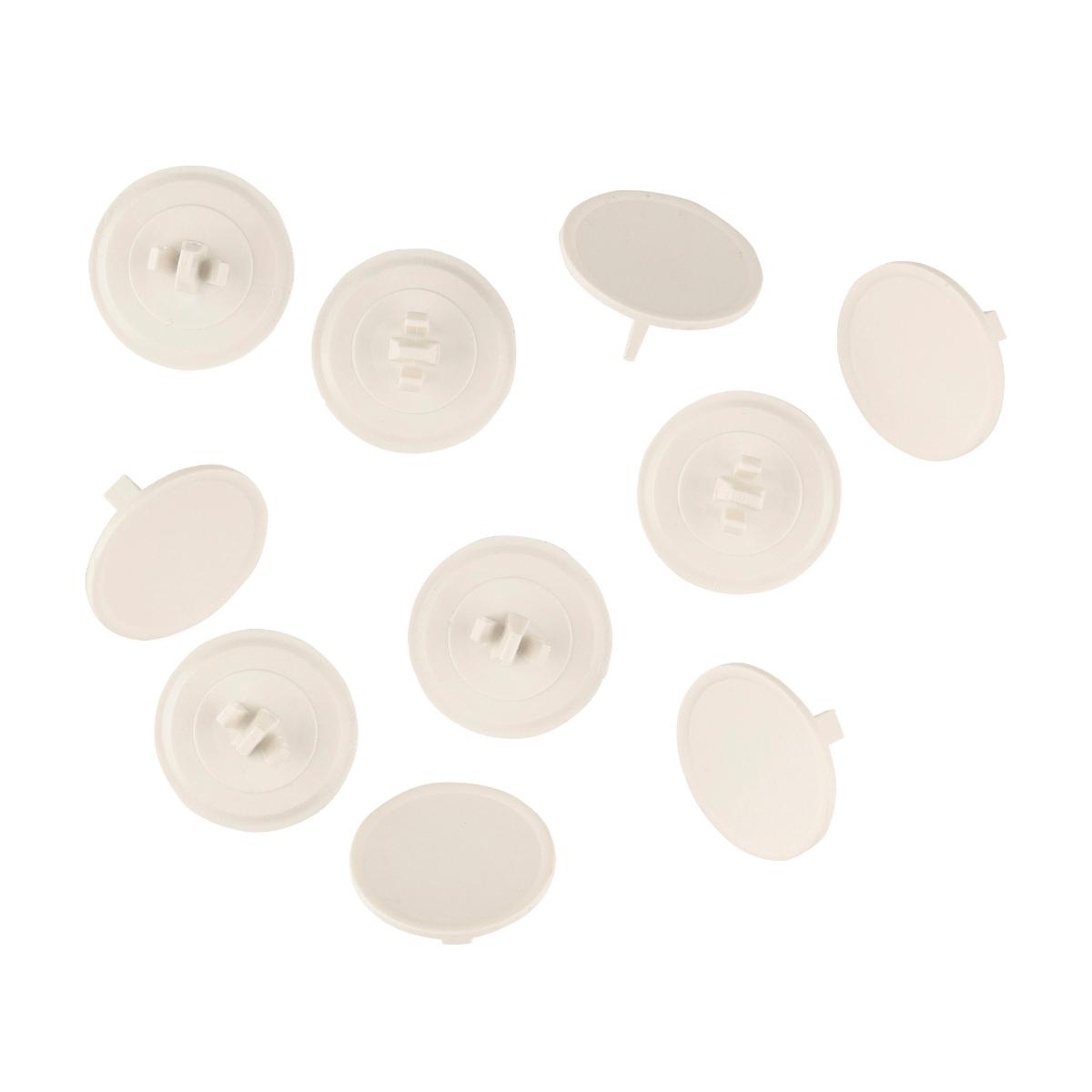 COLOUR CAP FLUSH NON-ILL P/B WHITE BLANK