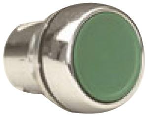 PUSHBUTTON OPER FLUSH METAL GRN 22.5mm