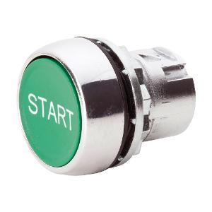 PUSHBUTTON 22.5MM METAL FLUSH GRN START PUSHBUTTON 22.5MM METAL FLUSH GRN START