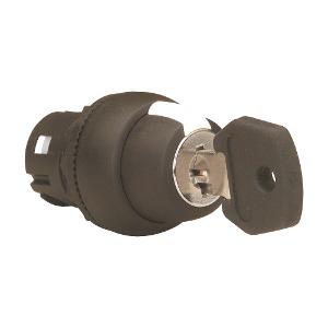 KEYED SELECTOR SW 22.5MM PLAS 3POS 3825 KEYED SELECTOR SW 22.5MM PLAS 3POS 3825