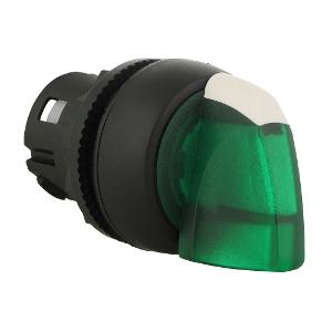 ILLUM SELECTOR SW 22.5MM PLAS 2POS GREEN ILLUM SELECTOR SW 22.5MM PLAS 2POS GREEN