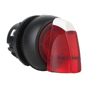 ILLUM SELECTOR SW 22.5MM PLAS 2POS RED ILLUM SELECTOR SW 22.5MM PLAS 2POS RED