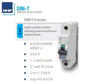 MCB DIN-T6 2P 16A 6KA C CURVE 2 MODULE MCB DIN-T6 2P 16A 6KA C CURVE 2 MODULE