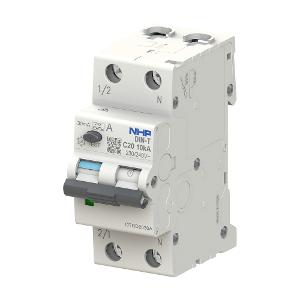 Image for product RCBO DIN-T 10KA 1P+N 16A 30MA 2 MODULE