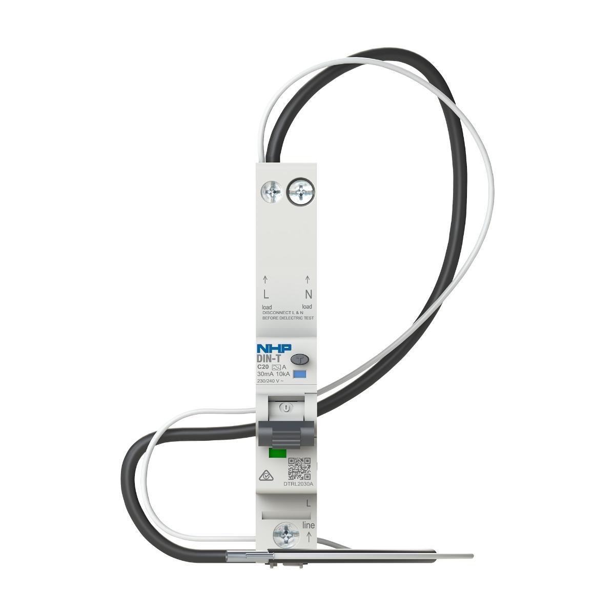 RCBO DIN-T 10KA 1P+N 50A 30MA 1 MODULE