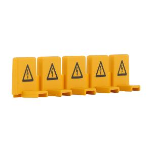 BUSBAR COMB TEE OFF CAP STRIP OF 5 BUSBAR COMB TEE OFF CAP STRIP OF 5