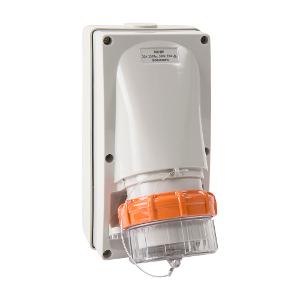 ISO APPLIANCE INLET 1PH 3 ROUND PINS 20A ISO APPLIANCE INLET 1PH 3 ROUND PINS 20A