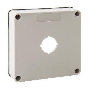 ISO BACK BOX LID 1GANG + 1X22.5MM CUTOUT ISO BACK BOX LID 1GANG + 1X22.5MM CUTOUT