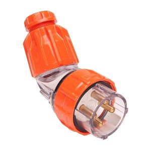 ISO PLUG TOP ANGLED 3PH 4 RND PINS 32A ISO PLUG TOP ANGLED 3PH 4 RND PINS 32A