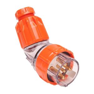 ISO PLUG TOP ANGLED 3PH 5 RND PINS 32A ISO PLUG TOP ANGLED 3PH 5 RND PINS 32A