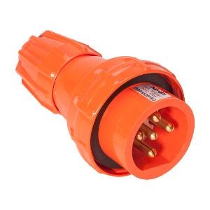 ISO PLUG TOP STRAIGHT 3PH 5 RND PINS 20A ISO PLUG TOP STRAIGHT 3PH 5 RND PINS 20A