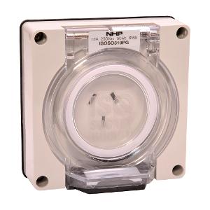ISO SOCKET OUTLET 1PH 3 FLAT PINS 10A ISO SOCKET OUTLET 1PH 3 FLAT PINS 10A
