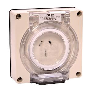 ISO SOCKET OUTLET 1PH 3 FLAT PINS 15A ISO SOCKET OUTLET 1PH 3 FLAT PINS 15A