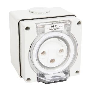 ISO SOCKET OUTLET 1PH 3 ROUND PINS 32A ISO SOCKET OUTLET 1PH 3 ROUND PINS 32A