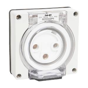ISO SOCKET OUTLET 1PH 3 ROUND PINS 32A ISO SOCKET OUTLET 1PH 3 ROUND PINS 32A