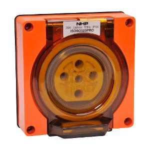 ISO SOCKET OUTLET 3PH 5 ROUND PINS 20A ISO SOCKET OUTLET 3PH 5 ROUND PINS 20A