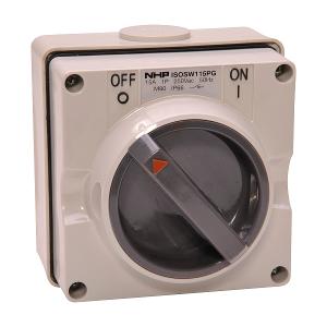 ISO SWITCH 1PH 2 POLE 15A 38MM DEEP BASE ISO SWITCH 1PH 2 POLE 15A 38MM DEEP BASE