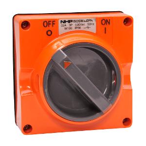 ISO SWITCH 3PH 3 POLE 32A LESS BASE ISO SWITCH 3PH 3 POLE 32A LESS BASE