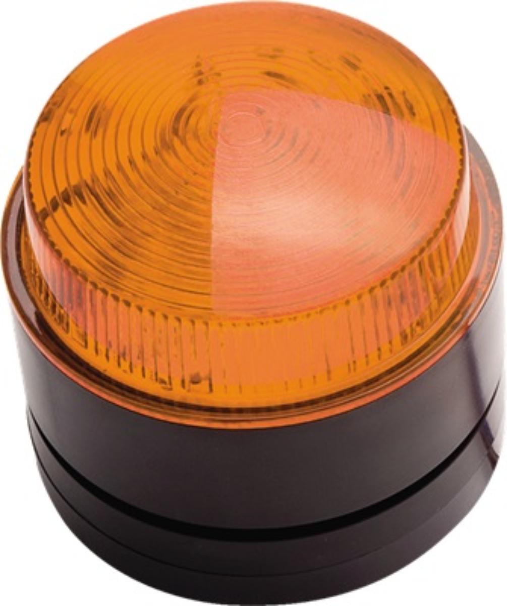 BEACON 12 LED STDY/FLSH 10/100VDC AMBER