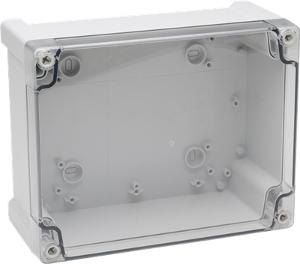 TERMINAL BOX PLASTIC 130X130X75MM CLEAR TERMINAL BOX PLASTIC 130X130X75MM CLEAR