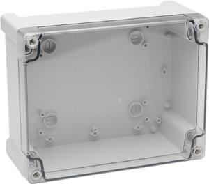 PLASTIC ENCLOSURE N-LINE CLR 240X191X107