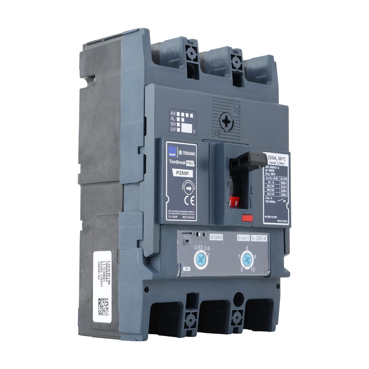 MCCB TBP 3P 160A 36KA 250 FRAME