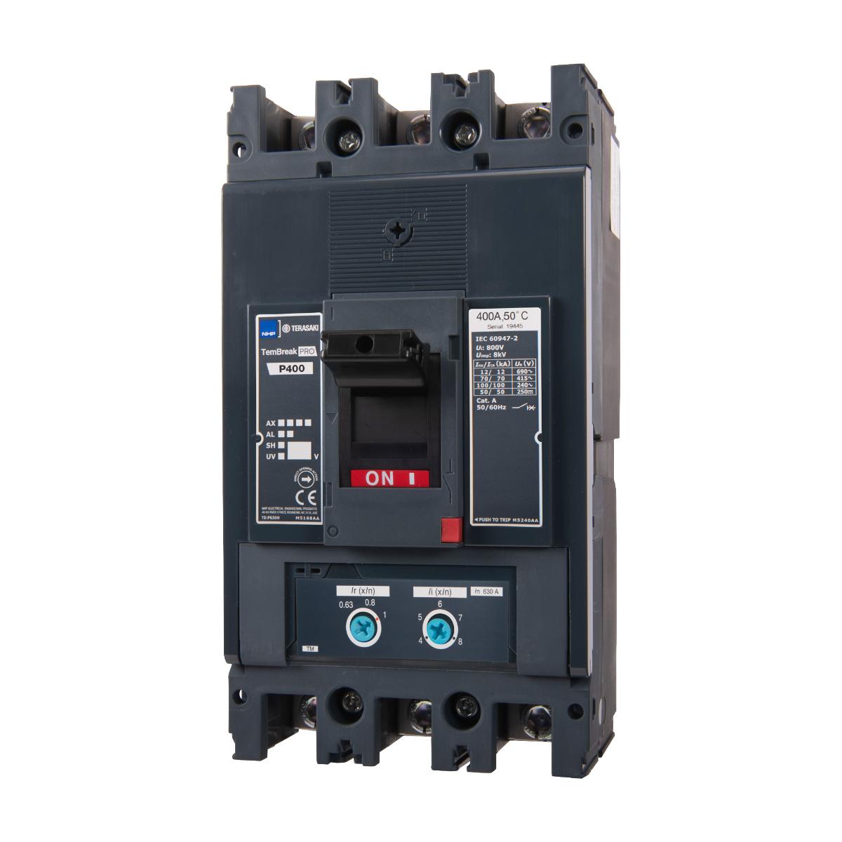 MCCB TBP 3P 400A 36KA 400 FRAME