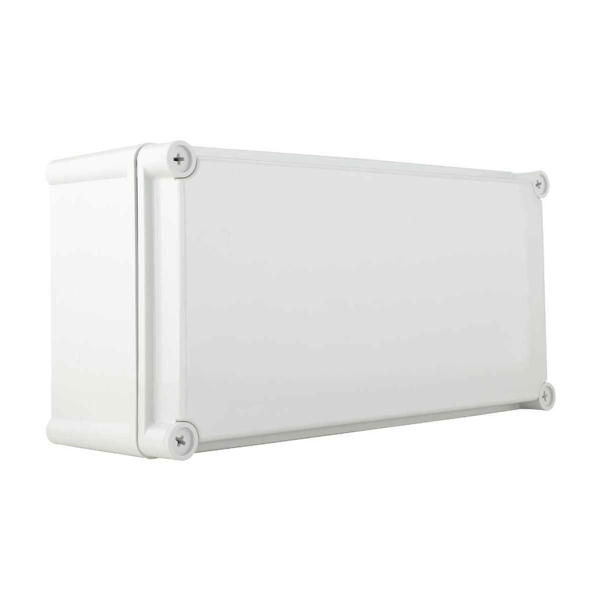 TERMINAL BOX SOLID PC 190X380X130MM GREY