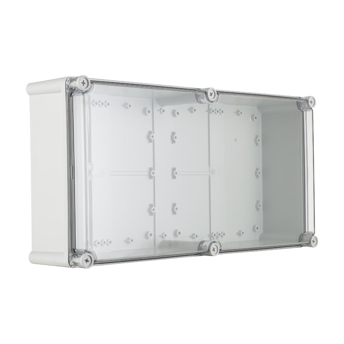 TERMINAL BOX SOLID PC 280X560X130MM CLR