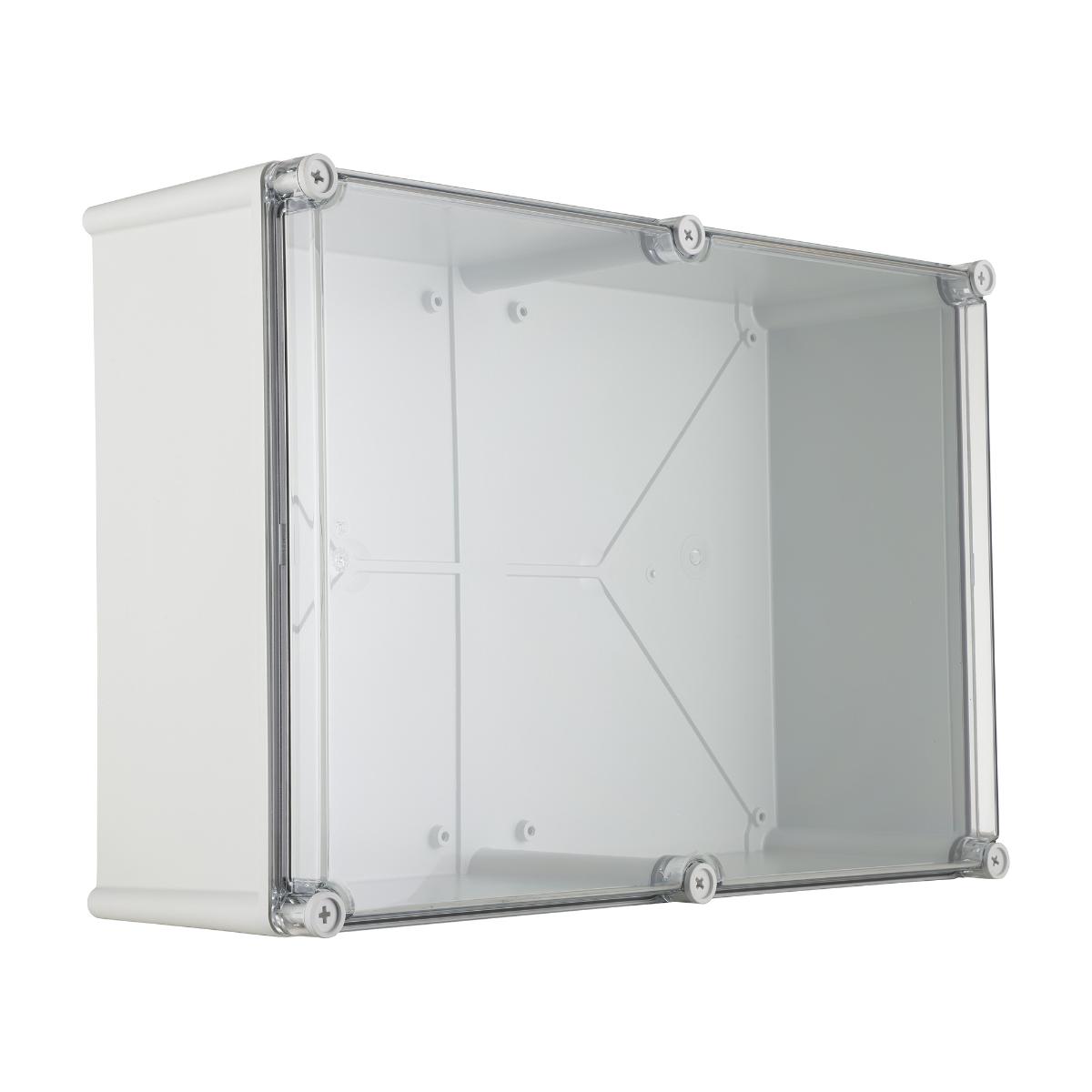 TERMINAL BOX SOLID PC 380X560X180MM CLR