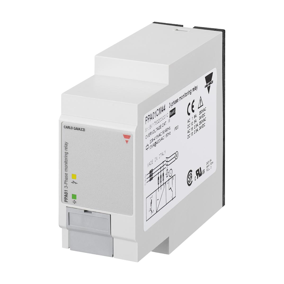 PHASE MONITORING RELAY 380-415VAC 1C/O