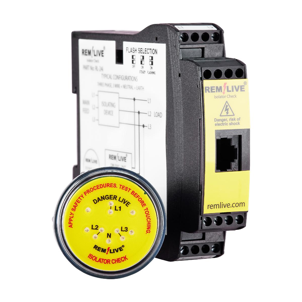 REMLIVE ISOLATOR CHECK 24-690VAC