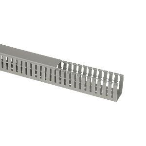 OPEN SLOTTED DUCT PVC 25X100MM 2MTR GREY OPEN SLOTTED DUCT PVC 25X100MM 2MTR GREY