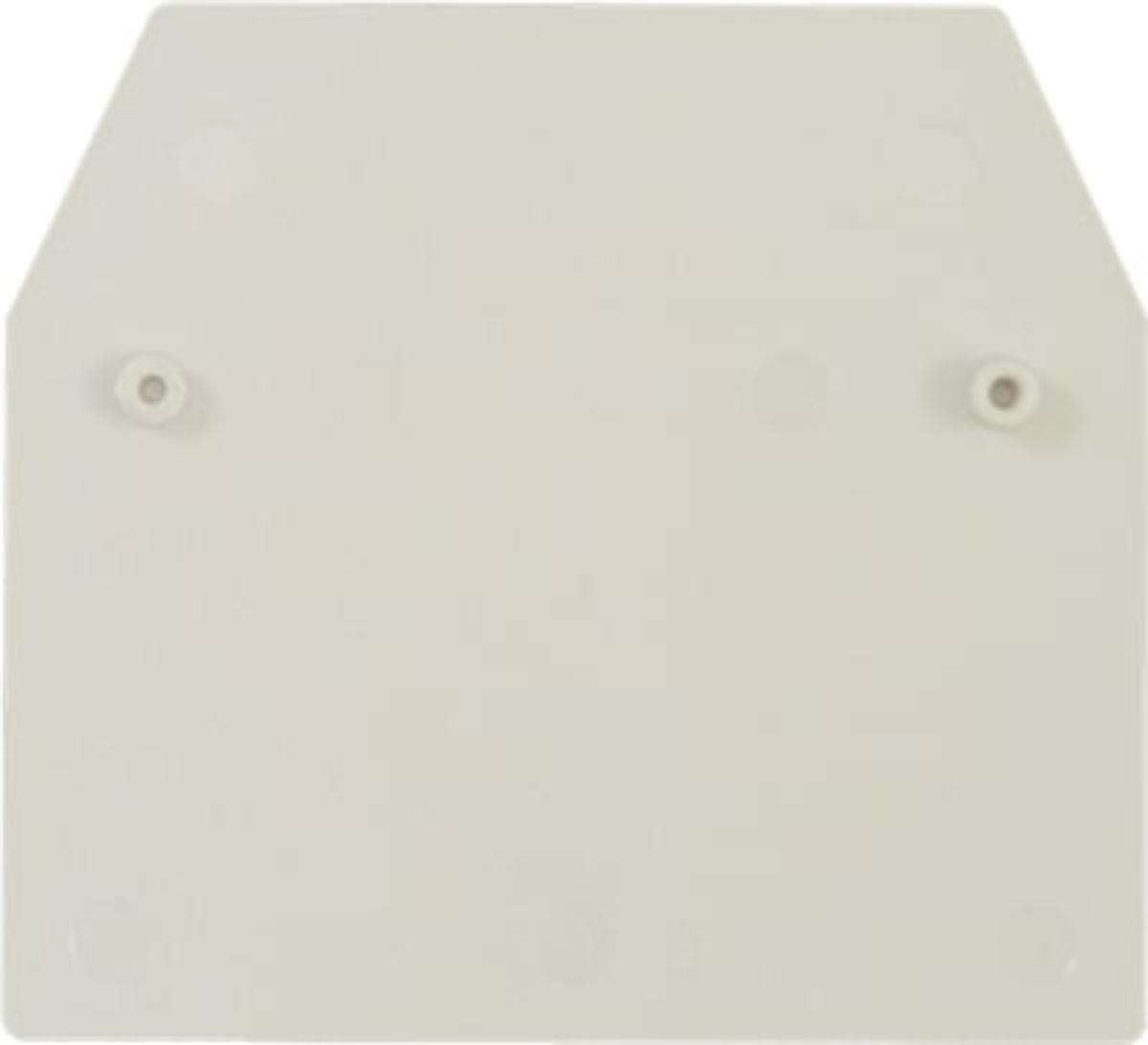 END PLATE FOR V7W6/W10/W16S GREY