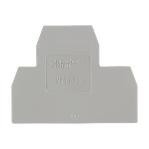END PLATE FOR V7WD3/WD4 GREY END PLATE FOR V7WD3/WD4 GREY