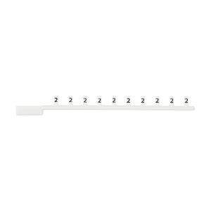MARKING TAG 6mm 2 STRIP OF 10 MARKING TAG 6mm 2 STRIP OF 10