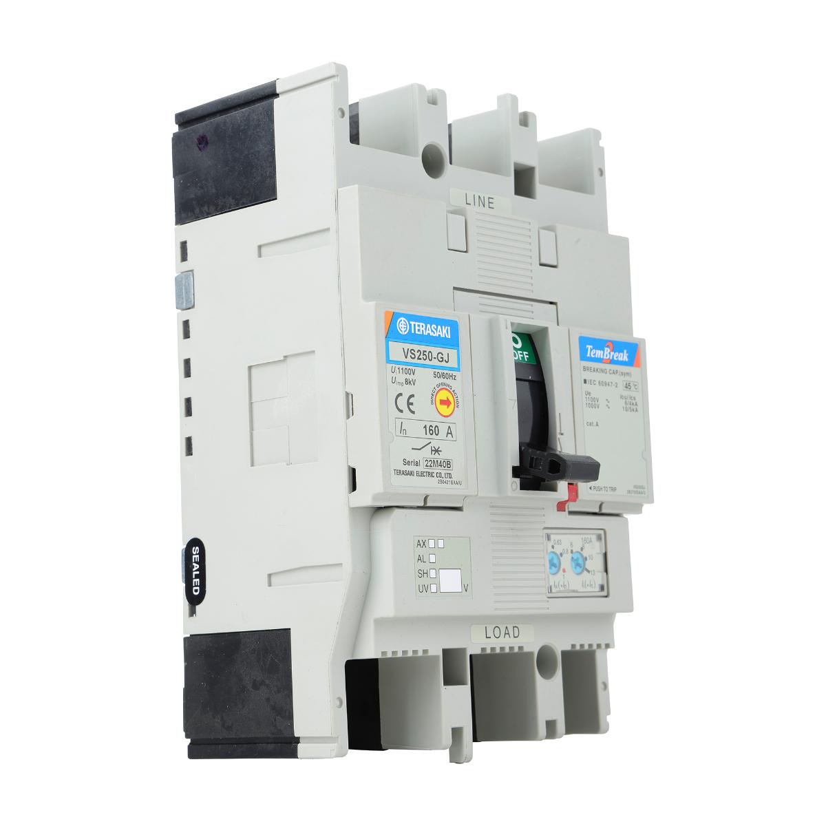 MCCB TEMBREAK2 3P 160A 10KA 250 FRAME