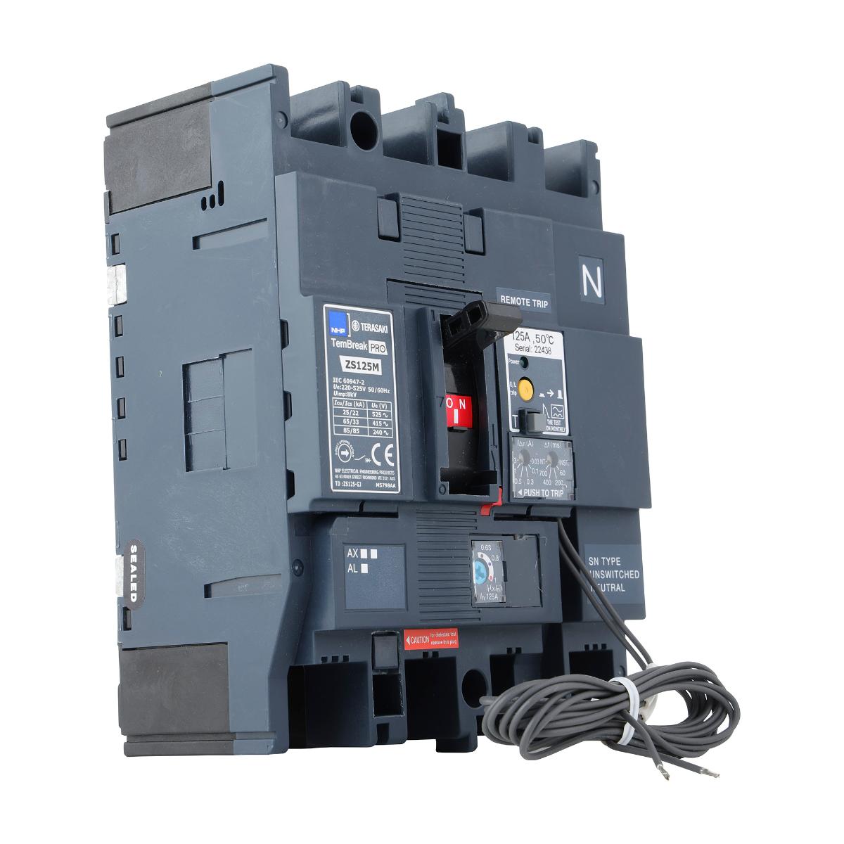 TBP ELCB 125 FRAME 65KA 4P 20A 30MA-3A