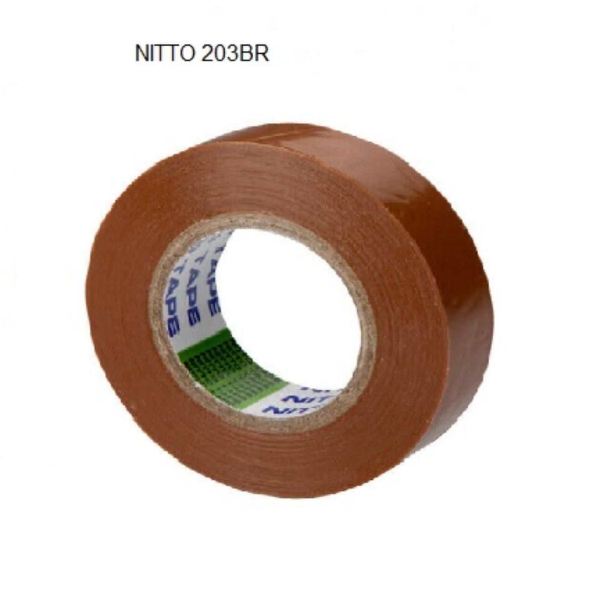 PVC INSULATION TAPE BROWN 18mm X 20M