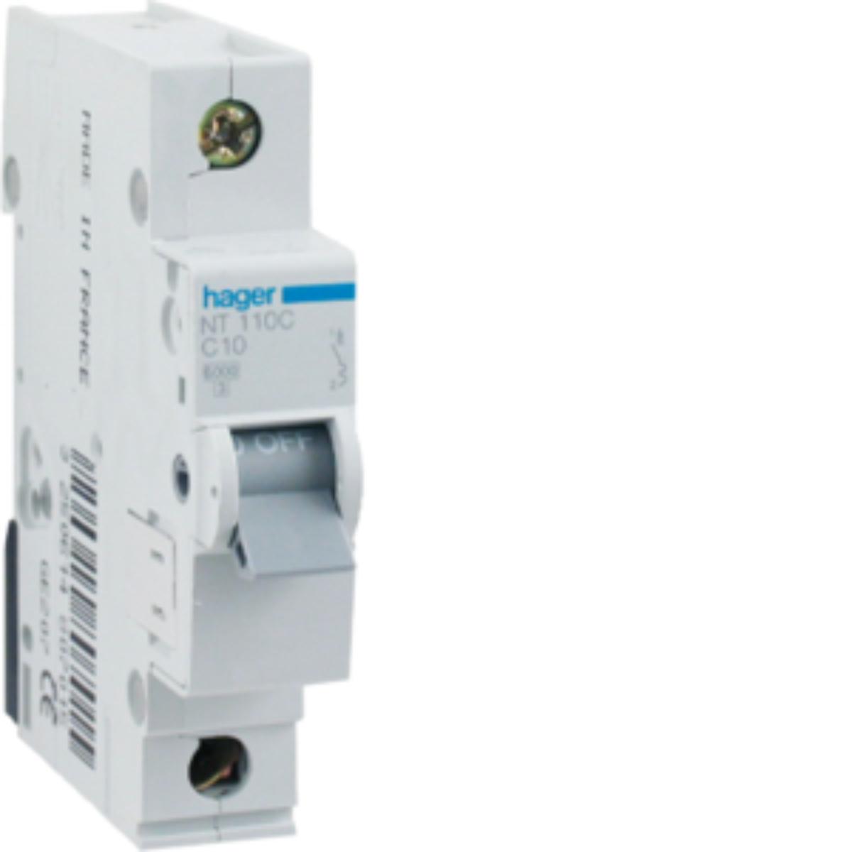 MCB 1P 40A 10KA C CURVE 1 MODULE