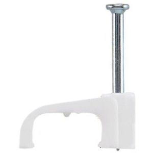 CABLE CLIP FLAT TO SUIT 2.5MM T&E CABLE CLIP FLAT TO SUIT 2.5MM T&E
