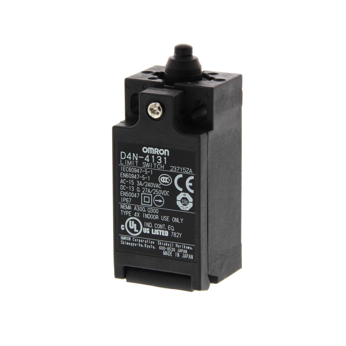 LIMIT SWITCH TOP PLUNGER M20 1NO/1NC