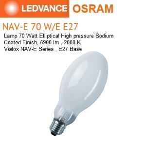 HPS LAMP 70W ES E27 COATED ELLIPT UNIV HPS LAMP 70W ES E27 COATED ELLIPT UNIV