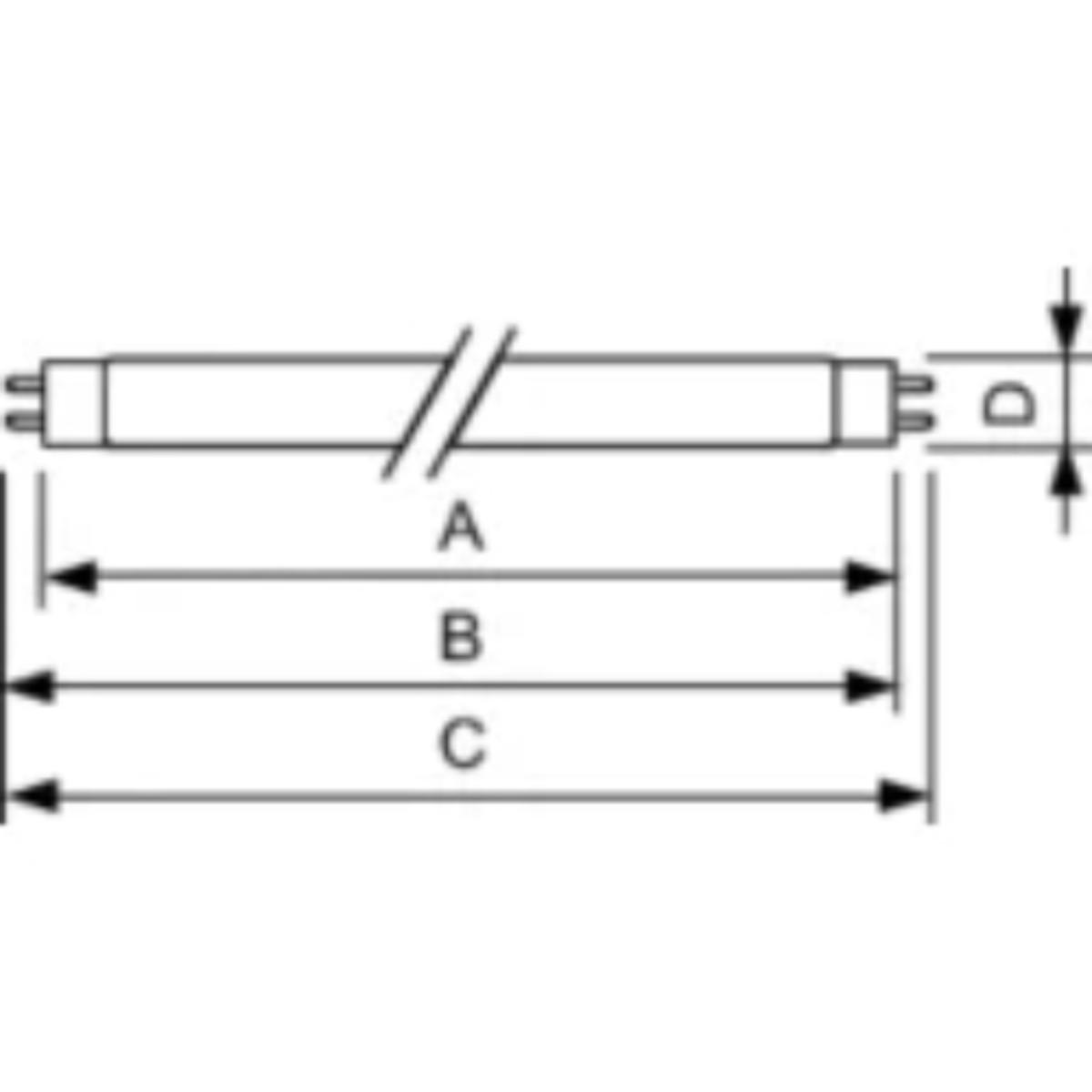 FLUORO TUBE 36W T8 5000K ALTO N/DL