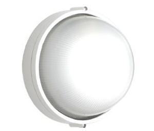 WHITE LARGE ROUND COL/SELECT LED BUNKER