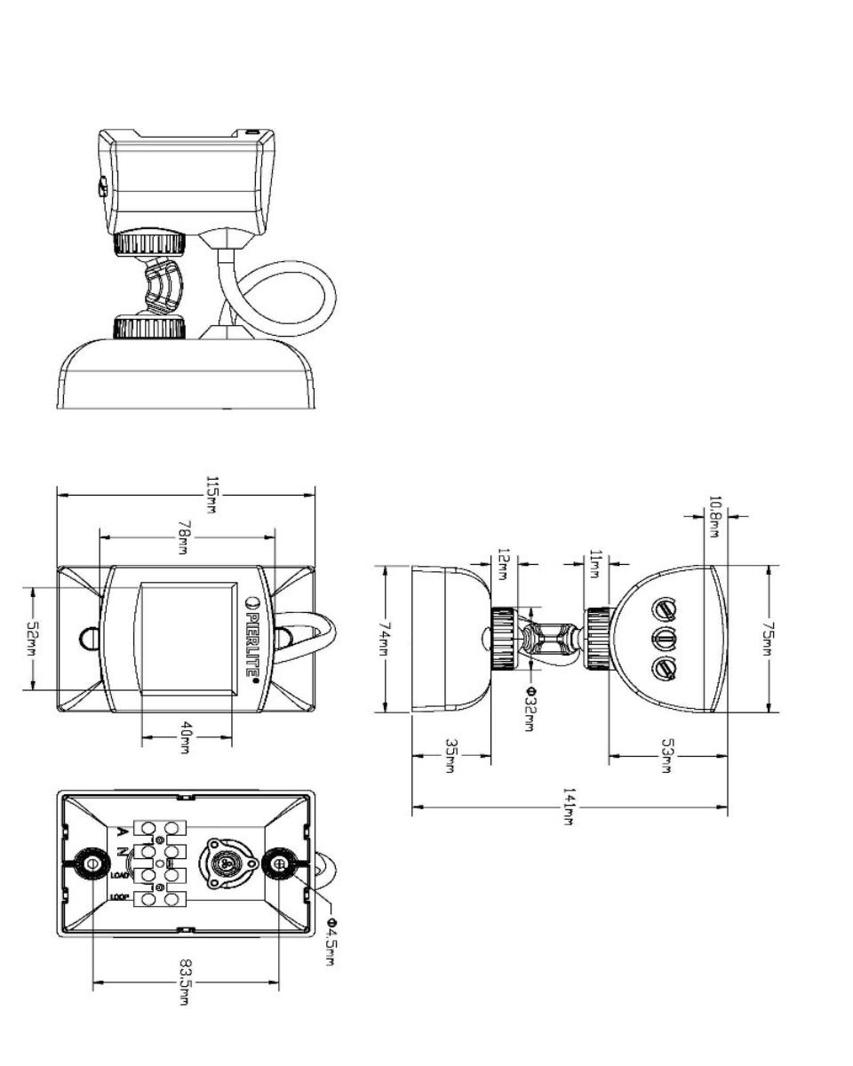 ECOSET W/P SENSOR IP66 3WIRE STANDALONE